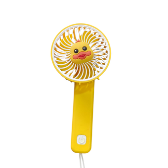 پنکه دستی حیوانات استیکر سیلیکونی