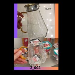 پارچ پیرکس و لیوان پیرکس