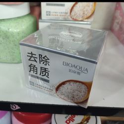 ژل لایه‌بردار صورت بی آکوا مدل Rice raw مناسب برای انواع پوست وزن 140 گرم