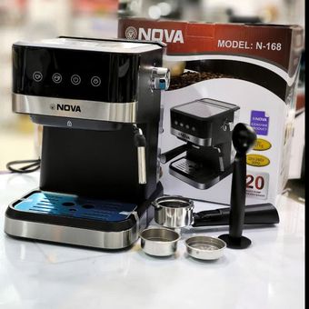 اسپرسو ساز 20 بار دو کاپ مدل 168 نوا