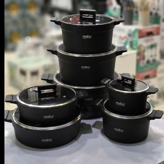 سرویس قابلمه چدن 14 پارچه مفید ماینز آلمان