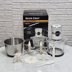 خرد کن تایمر دار سفید 3.8 سیلور کرست