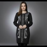 پولیور و مانتو تونیک بافت زنانه طرح‌دار برند نوژا  ترک