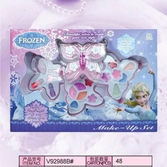 💄 ست آرایشی پروانه‌ای فروزن سه طبقه