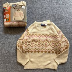 پلیور بافت دخترانه لوپیلو کد EU3717