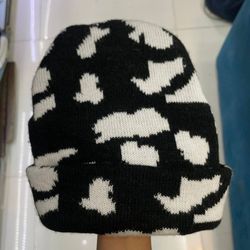 کلاه بافت طرح دار