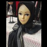 روسری شیک زنانه حریر3