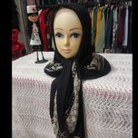 روسری شیک زنانه کرپ .نخ