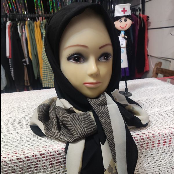 روسری شیک زنانه کرپ نخ 120