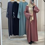 مانتو عبایی گلسا کالباسی