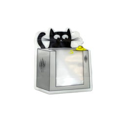 زیپ کیف فانتزی کت اند داگ کوچک