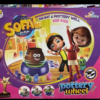 🪣 سفالگری کودک مدل SOFAL