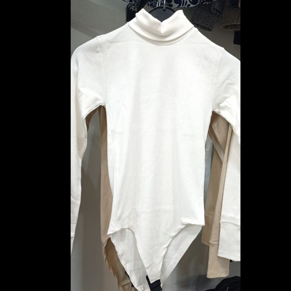 بادی یقه اسکی آستین فینگر