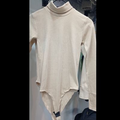 بادی یقه اسکی آستین فینگر