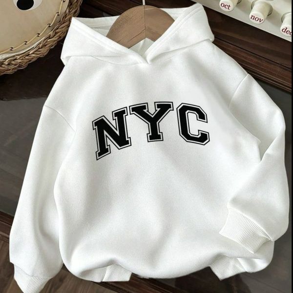 هودی سفید NYC