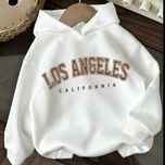 هودی سفید Los Angeles