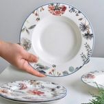 سرویس طرح گل نارنجی