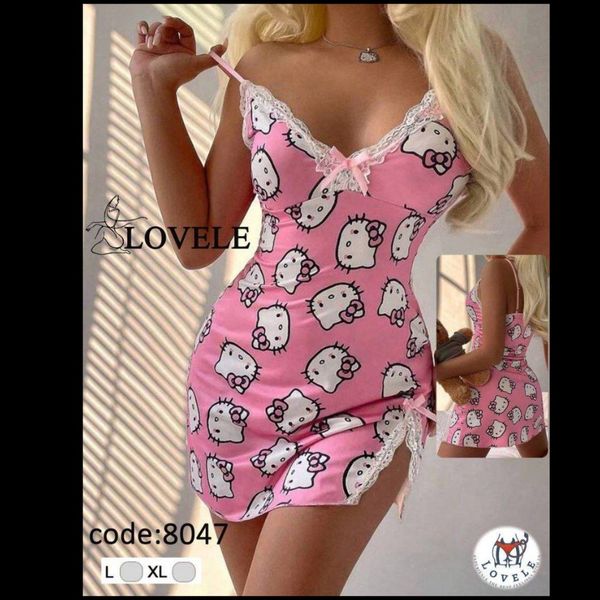 لباس خواب کیتی LOVELE🤩 کد 8047