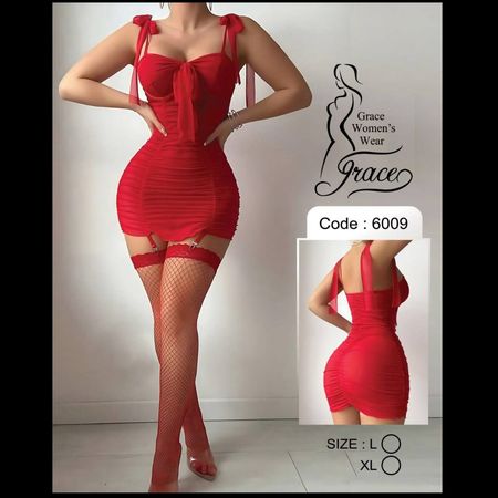 لباس خواب جورابدار جذاب  کد : 6009