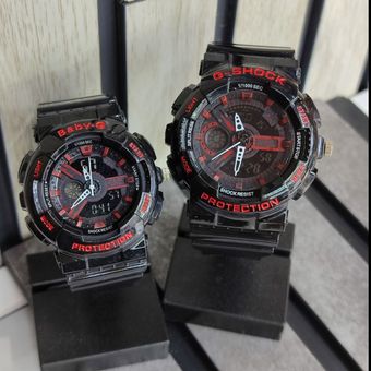 ساعت مچی  مردانه و زنانه  دوزمانه جیشاک مدل 8920