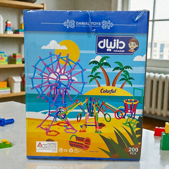 میله 1000 سازه 200 قطعه دانیال