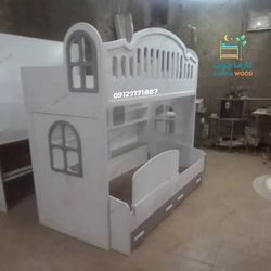 تخت دو طبقه مدل پرنس