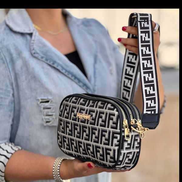 کیف پاسپورتی زنانه کیف دوشی بند پهن دخترانه کد #606