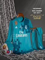 کیت سوم رئال مادرید 2018 آستین بلند با شورت