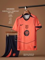 کیت سوم بارسلونا 2025/26 تیشرت با شورت