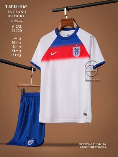 کیت اول انگلیس 2026 تیشرت با شورت