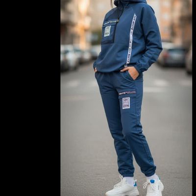 ست هودی وشلوار میکرو اسپرت مناسب دختر وپسر