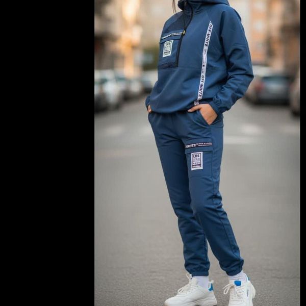 ست هودی وشلوار میکرو اسپرت مناسب دختر وپسر