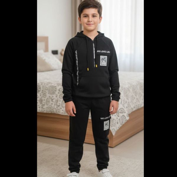 ست هودی وشلوار میکرو اسپرت مناسب دختر وپسر