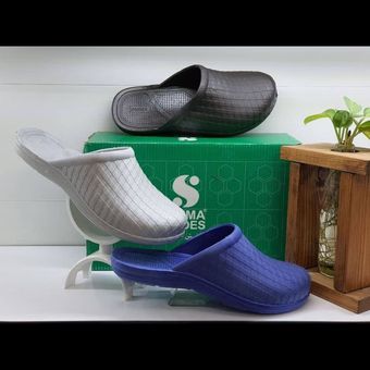 دمپایی جلوبسته پلاستیکی مردانه کفش شیما