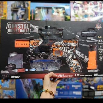 🌟 3. تفنگ تیر ژله‌ای شارژی