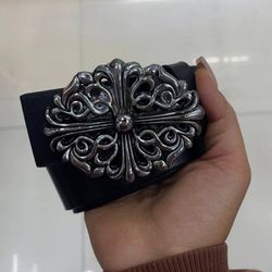 سگک کمربند ثابت کروم بزرگ نوک مدادی