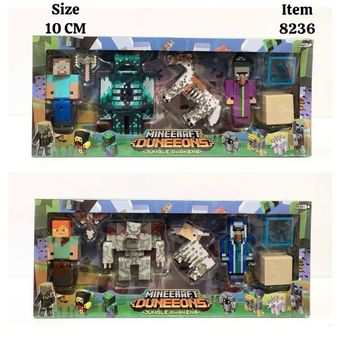 🟦 ست فیگور ماینکرفت چهار عددی