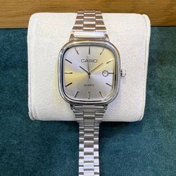 کاسیو اولد مانی مردانه صفحه بژ