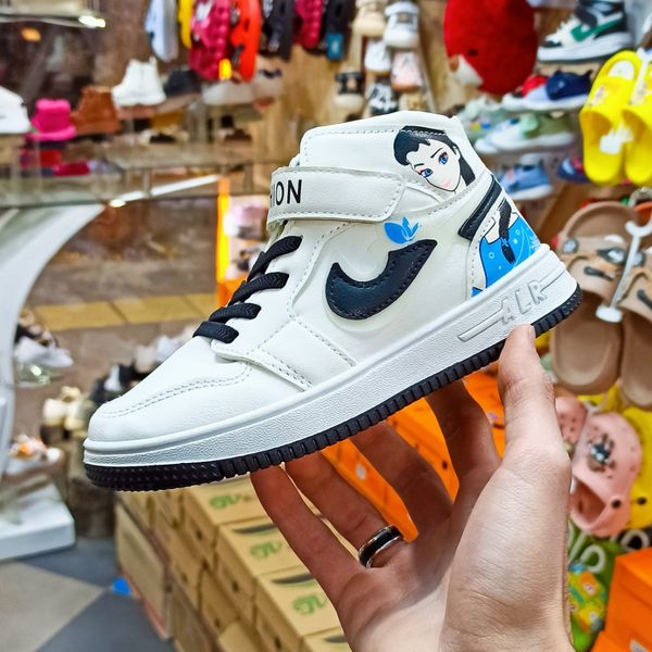 کتونی ساقدار و نیم بوت وارداتی دخترانه مدل Elsa