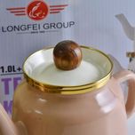 ست کتری و قوری قهوه‌ای