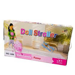 اسباب بازی مدل کالسکه عروسک طرح فلزی کد 8888