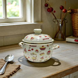 قابلمه لعابی طرح کیک سایز 20