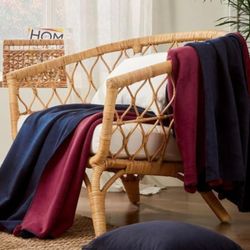 پتو ازدیلک مدل COBALT سایز 200 در 150 سانتی متر زرشکی