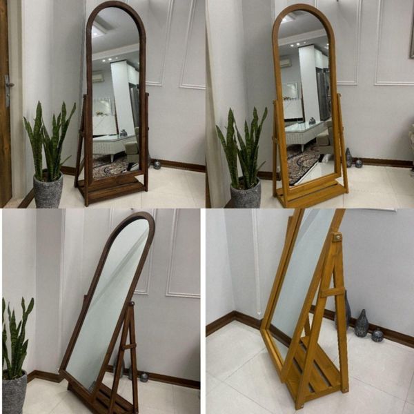 آینه قدی پایه دار کد 10705