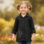 شومیز شیک دخترانه مشکی