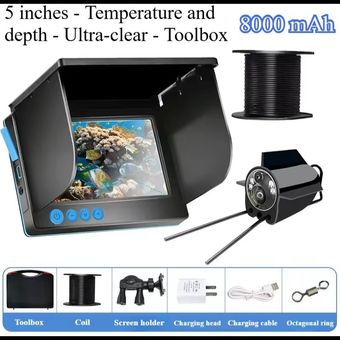 دوربین ماهیگیری زیرآب 5 اینچ اصلی