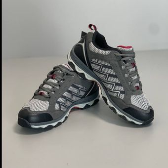 کتونی طوسی مشکی کوهنوردی