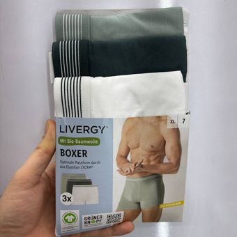 شورت مردانه لیورجی بسته 3 عددی کد EU3926