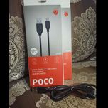 کابل شارژ سریع POCO مدل PS‑01 – USB‑A به Micro‑USB با جریان 2.1 آمپر و طول 1 متر