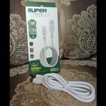 کابل شارژ فست 120 وات مدل YS‑C06 | کابل Super Cable مقاوم و ضخیم با طول 1 متر